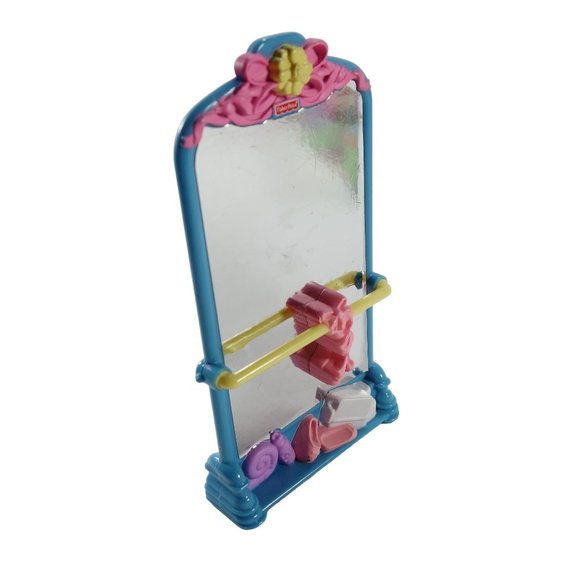 Fisher Price Loving Family Dollhouse Girls Ballet Bar Mirror - Picture 2 of 4